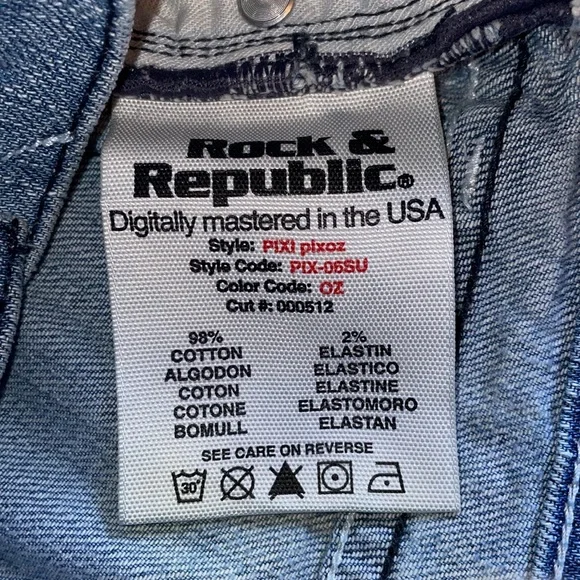 Rock & Republic Women’s Capris.  Size 27. - Picture 9 of 12